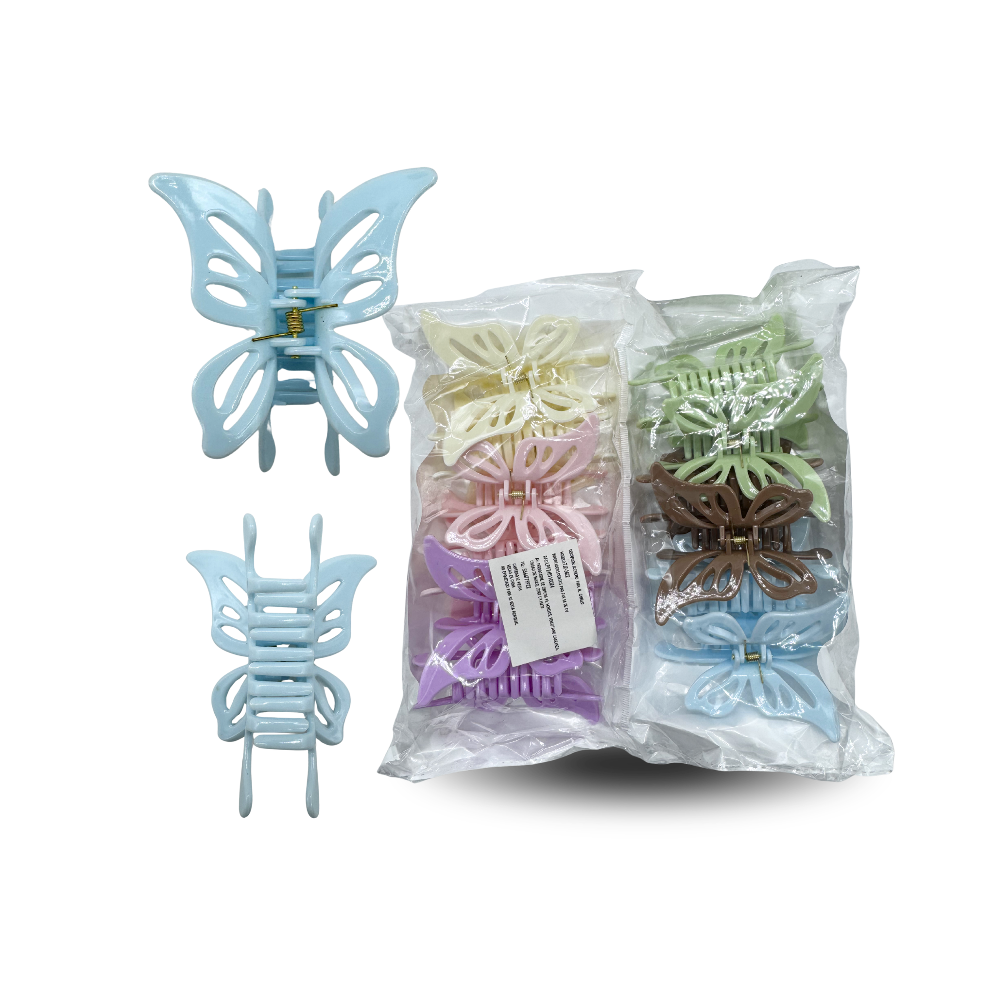 pinza mariposa pastel TJZ-2622