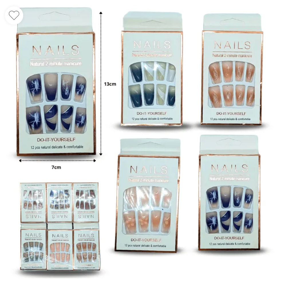 Uña postiza decorada NAILS G1590