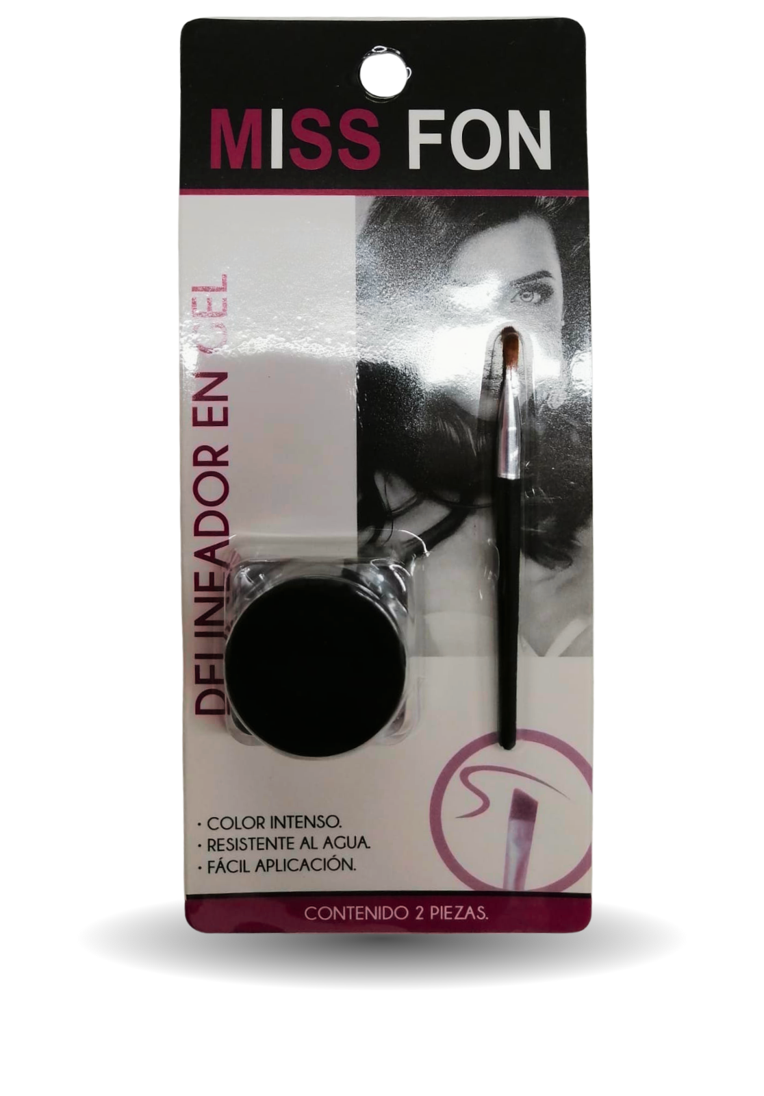 Delineador en gel con pincel miss fon SJ148 O HMB-19 O 250-16