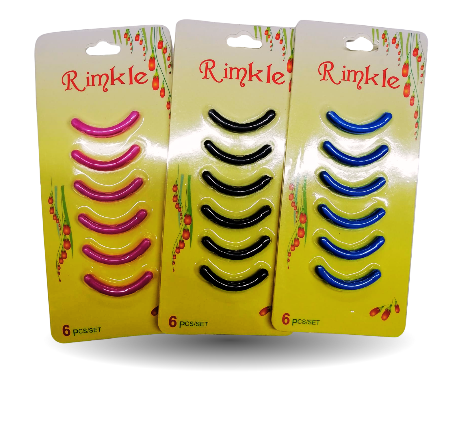 Repuesto de enchinador en blister set 6 pzas M56-7G-7 O 5G-8