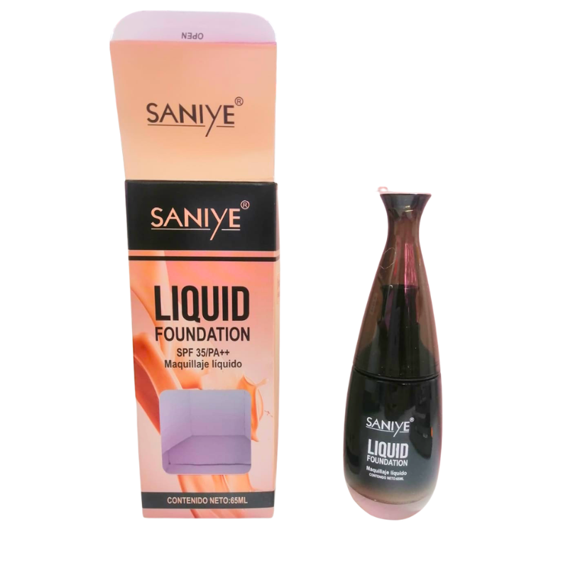 Maquillaje liquido marca saniye  R6029