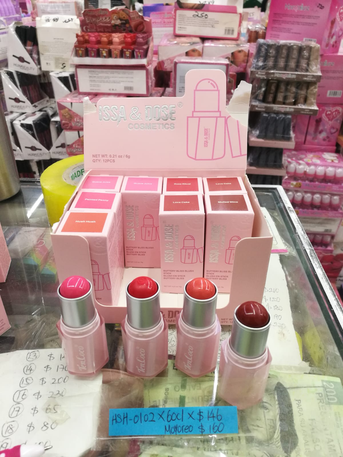 rubor blush issa & dose varios tonos 0102